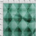 thumbnail image 3 of oneOone Cotton Flex Sea Green Fabric Check Argyle Dot Fabric For Sewing Printed Craft Fabric By The Yard 40 Inch Wide, 3 of 5