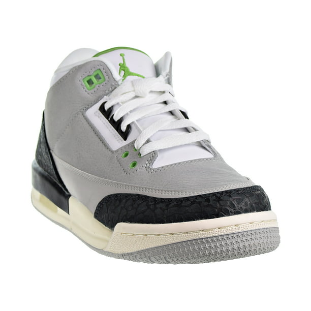 Nike Air Retro (GS) Big Kids Shoes Light Smoke Grey/Chlorophyll 398614-006 - Walmart.com