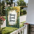 thumbnail image 5 of Eucalyptus Garden Flag 12.5x18 Inch Double Sided For Outside Small Burlap Spring Seasonal Home Sweet Home Yard Flag 1 Flag, 5 of 5
