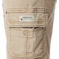 thumbnail image 5 of UNIONBAY Mens Flex Waist Cargo Shorts Color: Dugout, Size: 34, 5 of 5