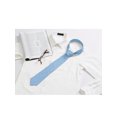 thumbnail image 5 of CORBATA ANCHA DE PUNTOS DE POLKA PARA HOMBRES INSPIRE CHIC, CORBATA FORMAL Y CASUAL, AZUL CIELO, TALLA ÚNICA, 5 of 5