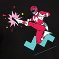 thumbnail image 3 of CafePress - Power Rangers Red Ranger Kic Men's Classic T Shirt - Men's Fitted T-Shirt, 3 of 4