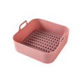 thumbnail image 3 of Thickened High Temperature Resistant Silicone Barbecue Plate Air Fryer Silicone Pot, 3 of 8