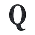 thumbnail image 5 of Efavormart 4" Letter Q Black Self-Adhesive Rhinestone Number Stickers for DIY Crafts, Handicraft Art, Graduation Cap Decorations Birthday Party, Wedding Alpha-Numeric stickers, 5 of 9