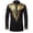 Black, variant on Product Category Men Shirts - Mens Abaya Thobe Arabic Longline T Shirts Kaftan Gown Shirts for Men