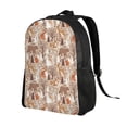 thumbnail image 2 of Easygdp Woodland Animals in Neutral Tones Mochila Versátil y Elegante: Comodidad, Almacenaje y Durabilidad para la Universidad, Trabajo, Viajes y Uso Diario, 2 of 8
