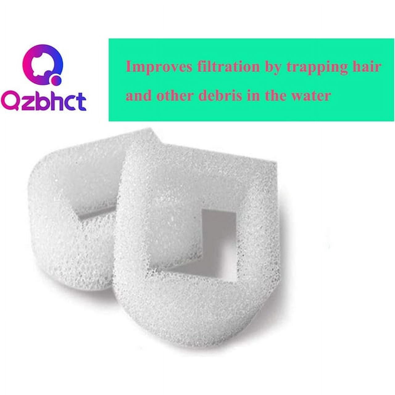 Qzbhct Cat Water Fountain Filter Replacement for Drinkwell Stainless Steel 360 Water Fountain (36 Pack)