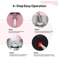 thumbnail image 4 of ROVSUN 15 Inch Cotton Candy Machine Commercial, Candy Floss Maker Electric Cotton Candy Maker w/Stainless Steel Bowl & Sugar Scoop for Home Party Carnival Birthday, 4 of 8
