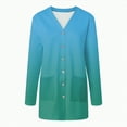 thumbnail image 4 of Towmus Women's Lightweight Cardigan Sweaters Summer Fall Oversized Long Sleeve Tops Open Front Cardigans Coat with Pockets, 4 of 6