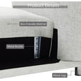 thumbnail image 6 of Holaki Accent 40.5" Upholstered Armchair- Single Sofa Chair,Mid-Century Modern Lazy Chair, Comfy Fabric Armchair with Metal Leg for Bedroom Living Room Apartment (Light Gray), 6 of 9