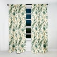thumbnail image 3 of Designart "Gentle Oasis I" Floral Blackout Curtain Single Panel, 3 of 4