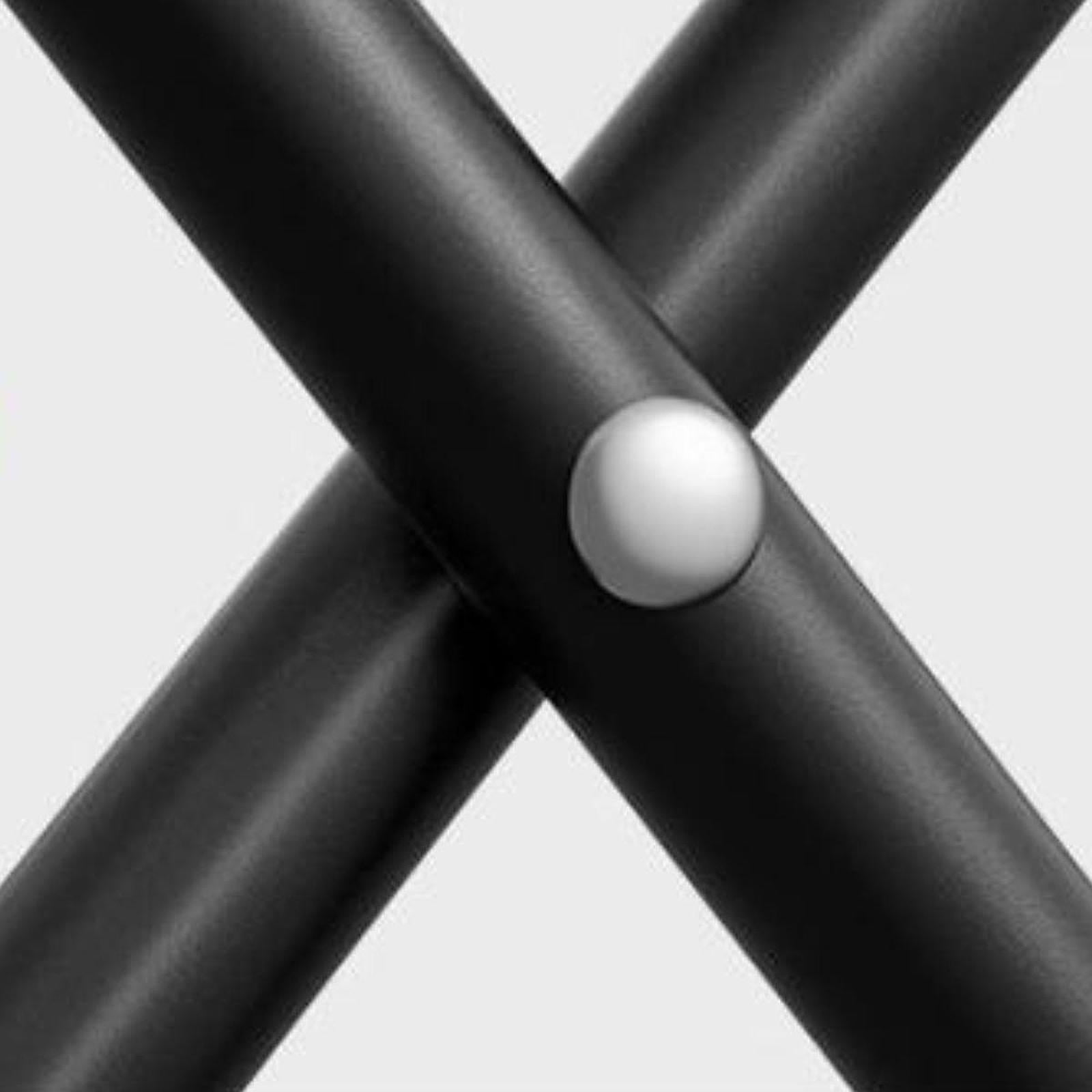 Colaxi Camping Stool Foldable Small Chair Heavy Duty Carbon Steel Frame Picnic Chair Portable Folding Stool Fishing Stool for Picnic Black 28.5x24x23cm