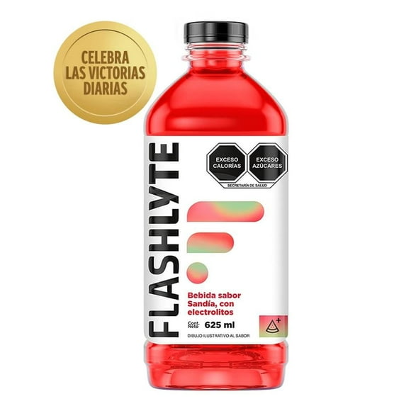 Bebida hidratante Flashlyte sandía con electrolitos 625 ml