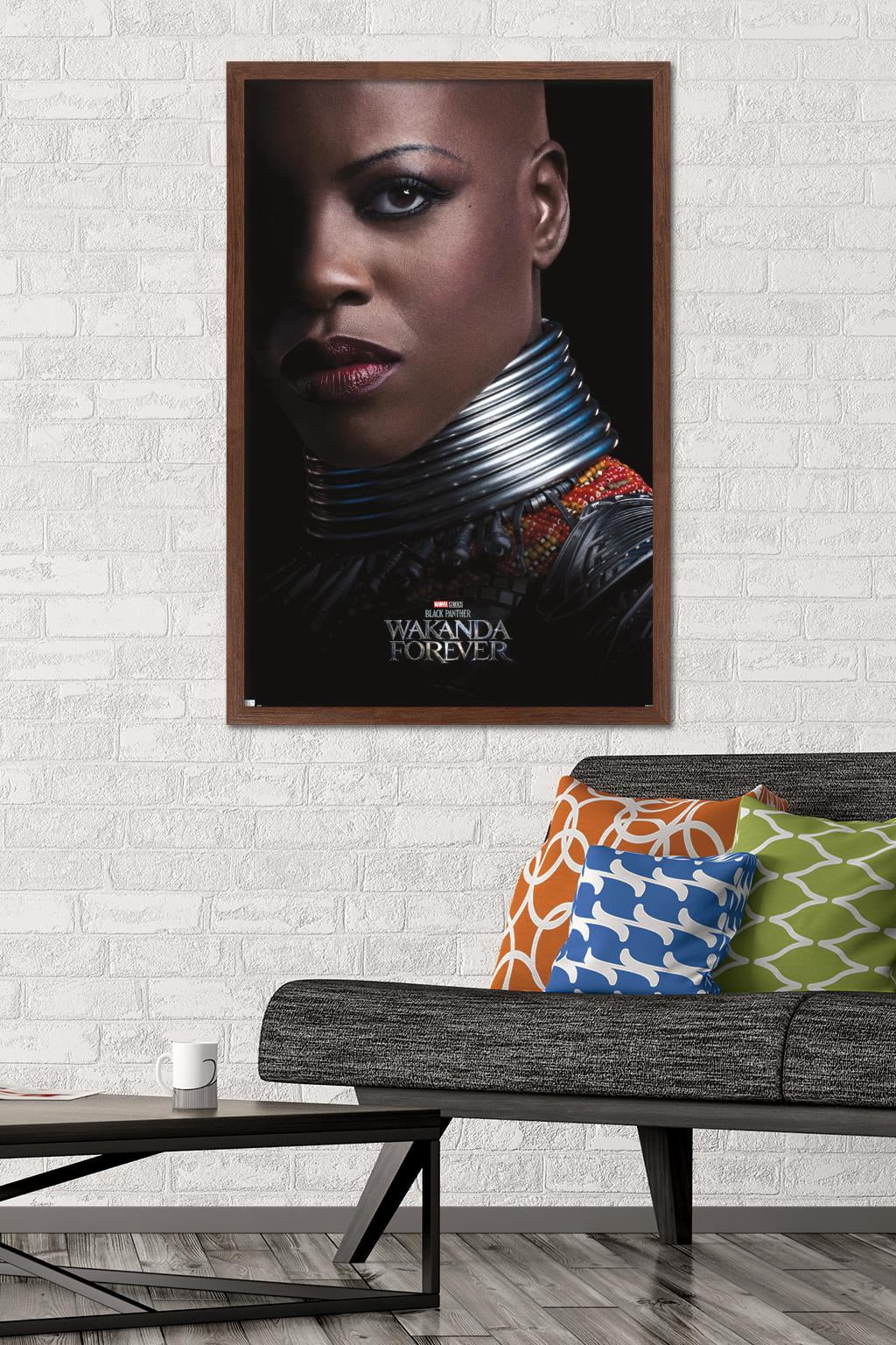 Marvel Black Panther: Wakanda Forever - Ayo One Sheet Wall Poster, 22.375" x 34" Framed