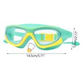 thumbnail image 2 of Gafas de natación para niños, gafas de buceo antivaho impermeables, tapones para los oídos de una pieza para niños y niñas, gafas de natación Wmkox8yii jkg2611, 2 of 2