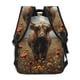 thumbnail image 4 of Fotbe Grassland Sunflower Cow Mochila Casual con Estampado para Escuela, Viajes y Actividades al Aire Libre - Duradera, Ligera y Cómoda, 4 of 5
