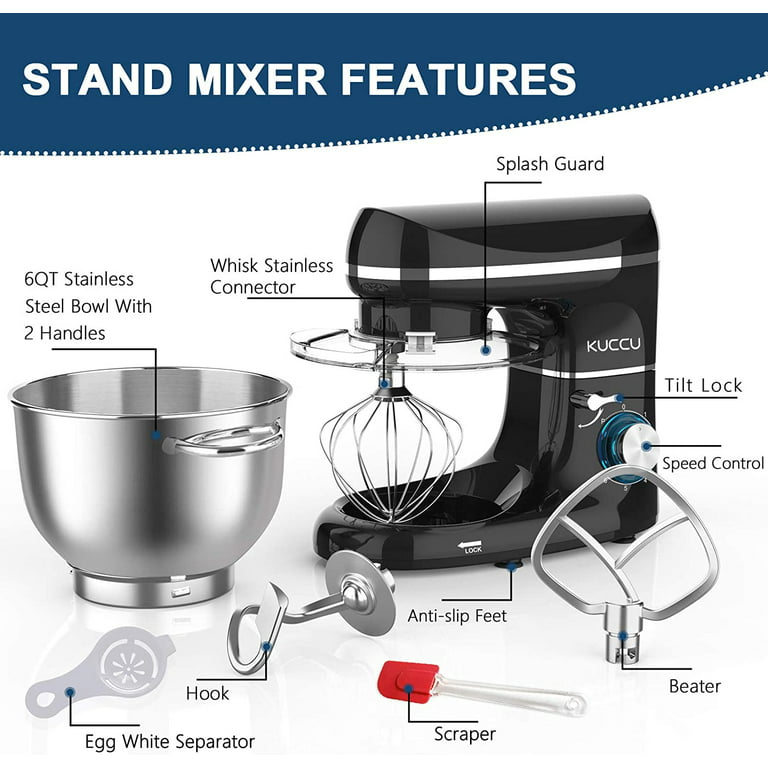 KitchenAid 6 Quart mixer parts and diagram