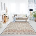 thumbnail image 6 of Luxe Weavers Oriental Floral Cream 9x12 Area Rug, Indoor Carpet, 6 of 9