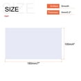 thumbnail image 2 of Uxcell White ABS Plastic Sheet 7x4x0.2inch for Building Model, DIY Crafts, Panel, 2 of 6