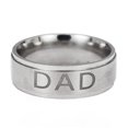 thumbnail image 2 of COOPHYA Mens Titanium Wedding Bands Ring Engraved 1Pack Durable, 2 of 7