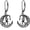 Spider, variant on Bat Earrings S925 Sterling Silver Halloween Gothic Pumpkin Bat Dangle Earrings Halloween Gothic Jewelry Gifts for Women