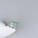 thumbnail image 3 of Flower Tree Rings Gold Pink Opal Green Enamel Wide Ring for Woman Party Crystal Vintage Jewelry, 3 of 4