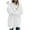 White, variant on White Womens Tops Women's Casual Splice Coat Winter Warm Open Front with Pockets Hooded Cardigan Shirts for Women