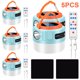 thumbnail image 3 of 5 Uds LED Camping 300LM 1200mAh Solar USB Recargable Senderismo Pesca Impermeable, 3 of 7