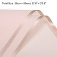 thumbnail image 2 of Gold Edge Flower Wrapping Paper Rose Pink 22.8x22.8 Inch Waterproof 20 Pack, 2 of 7