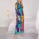 thumbnail image 3 of Balery Gaming Conjunto de Pijama con Estampado para Mujer, Conjunto de Dos Piezas con Manga Larga, Ropa de Dormir Suave con Bolsillos, Pijamas Cómodos-Small, 3 of 7