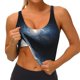 thumbnail image 3 of Fotbe The Galaxy Sujetador Deportivo Largo sin Aros para Mujer con Almohadillas y Soporte Medio, Transpirable y Absorbente, Camiseta Tipo Chaleco o Tank Top-Small, 3 of 8