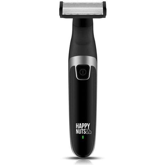 Happy Nuts The Ballber, Groin Hair Trimmer, Waterproof Rechargeable Electric Hair Shaver for Men