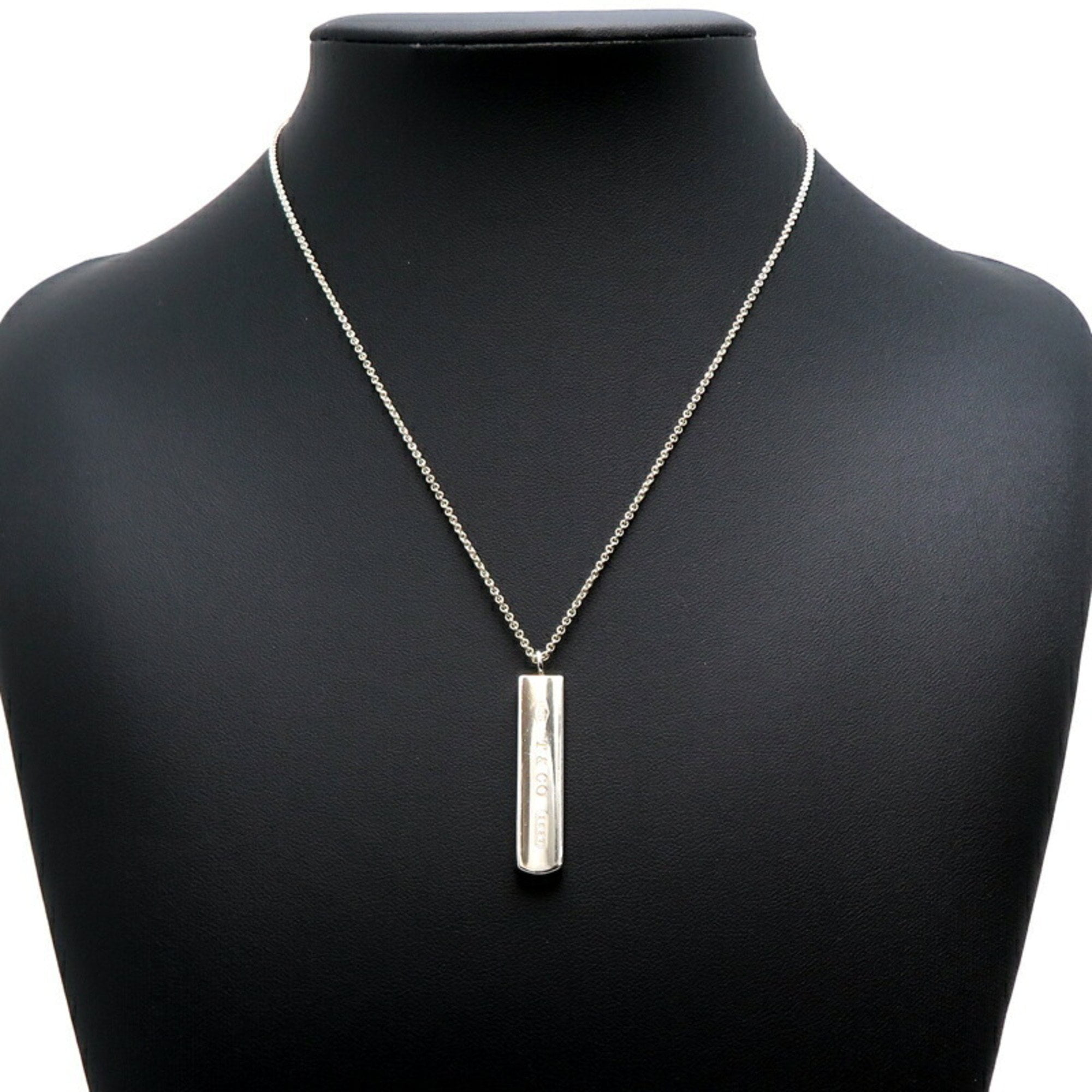 Pre-Owned Tiffany SV925 1837 Women's and Men's Necklace Silver 925