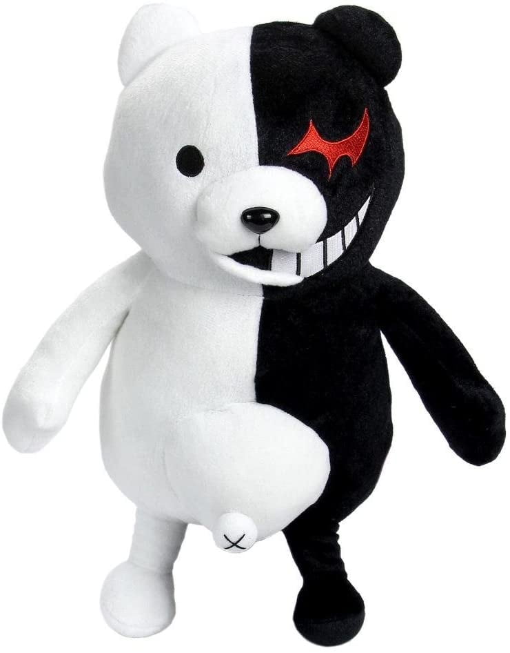 Dangan Ronpa Mono Kuma Bear Soft Stuffed Doll Monokuma Plush 