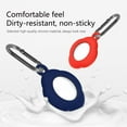 thumbnail image 3 of Silicone Case for AirTags with Keychain  Lightweight Soft Protective Case and Anti-Lost Metal Key Ring Suitable for  AirTag w/8 Colours, 3 of 5