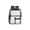 Black, variant on Transparent Clear PVC Backpack for Stadium Approval, Travel, Outdoor Events, Concerts, Water-Resistant with Multi-Compartment Storage and Comfortable Straps