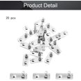 thumbnail image 4 of Fielect 20Pcs AA Battery Spring Plate AA Battery Positive Negative Conversion Spring Contact Nickeling Plate 24mmx11mm, 4 of 6
