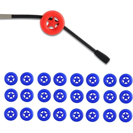 

12 Pairs Silicone Eyeglasses Non-Slip Retainers Anti-Slip Round Comfort Glasses Retainers Temple Tips Sleeve Retainer
