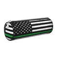 thumbnail image 1 of Easygdp American Flag para Estuche de Lápices Cilíndrico de Cuero con Cremallera, Organizador de Lápices de Cuero para Escuela, Oficina y Viajes, 1 of 6