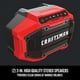 thumbnail image 4 of CRAFTSMAN V20 Altavoz Bluetooth inalámbrico portátil, solo herramienta (CMCR001B), rojo, 4 of 5