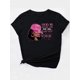 thumbnail image 4 of Women'S Inspirational Quote T-Shirt - Casual Crew Neck Short Sleeve Tee with Pink Hat Graphic, 100% Polyester Knit Fabric, Medium Stretch, 180g/m² - Spring/Summer/Fall Fashion Top, 4 of 7