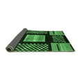 thumbnail image 2 of Ahgly Company Indoor Rectangle Abstract Emerald Green Modern Area Rugs, 8' x 10', 2 of 4