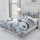 thumbnail image 1 of Juegos de cama King Blanco Azul Ballena Decoración Adolescente Funda Nórdica Set,Patrón de pulpo, 1 of 5
