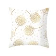 thumbnail image 1 of Liquidation! Housse de Coussin Beppter, Housse de Coussin Imprimée Plante Dorée en Polyester Décoration Maison, 1 of 1