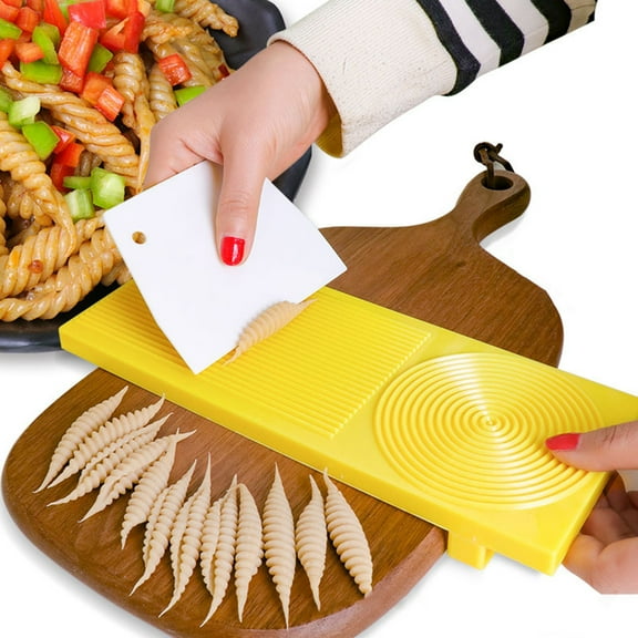 Pasta Board - 3Pcs/Set Dough Press Non-stick Time-saving ABS Easy Clean Kitchen Garganelli Board Pasta Maker Kitchenware Supplies