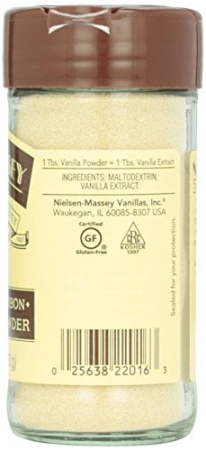Nielsen-Massey Madagascar Bourbon Pure Vanilla Powder, 2.5 ounces
