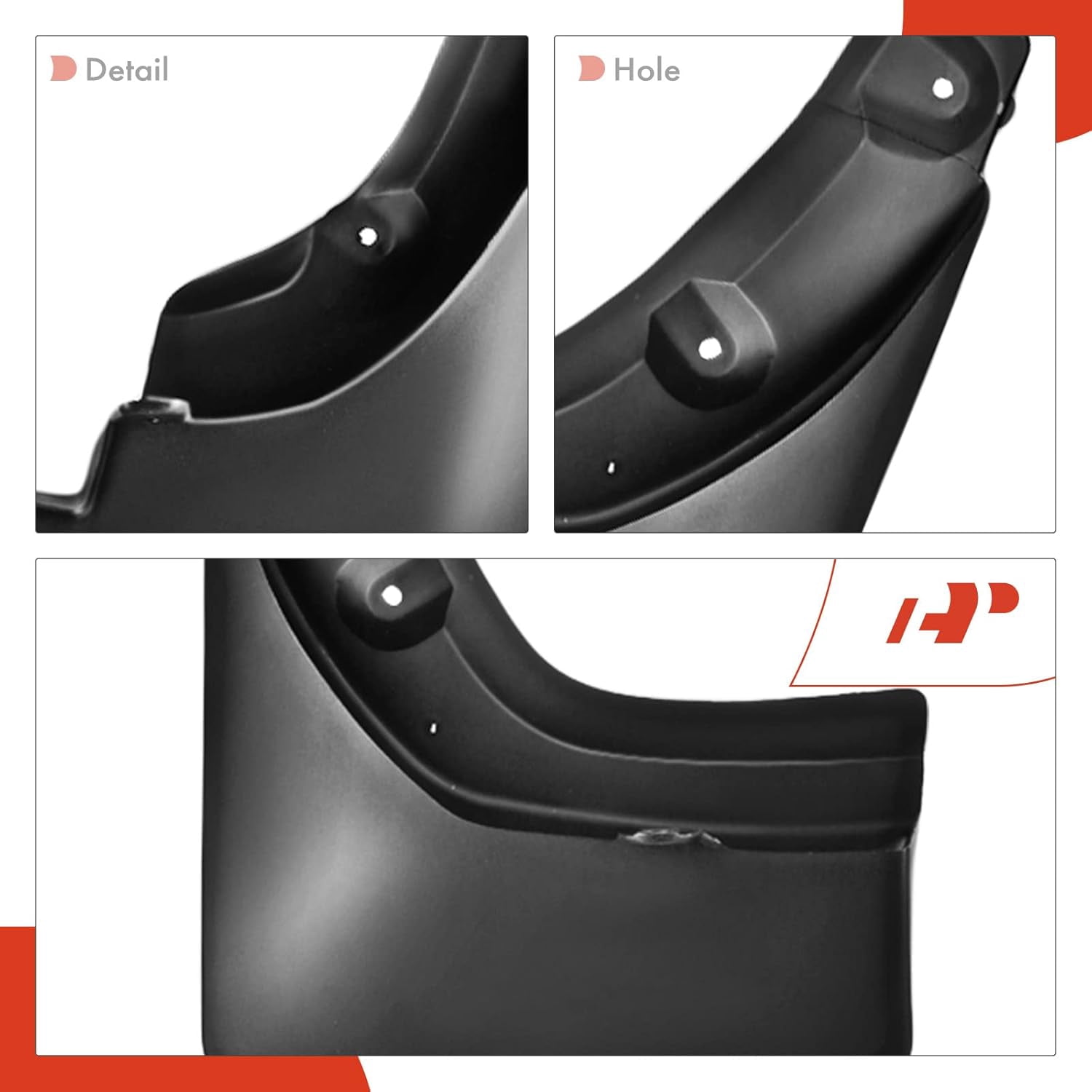 A-Premium Splash Guards Mud Flaps Mudguards Fender Compatible with Toyota 4Runner 2003-2009 Front and Rear 4-PC Set