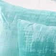 thumbnail image 4 of Home Soft Things Textured Velvet Pillow Covers (Set of 2), - North Sea - 26" x 26", 4 of 6