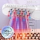 thumbnail image 5 of 2-in-1 Hair Growth Serum Applicator Electric Scalp Massager, 655nm Red Light Therapy Rechargeable Hair Treatment Brush for Men Women, 5 of 5