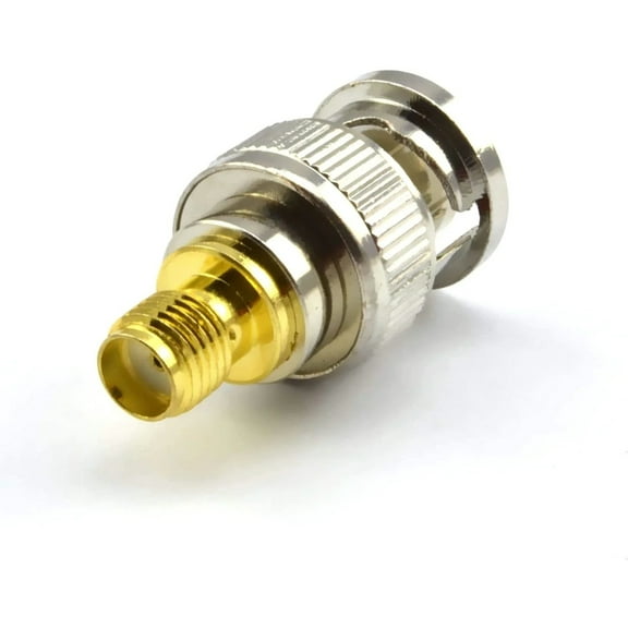 BNC Male Plug to SMA Female Jack RF Coaxial Adapter Connector
